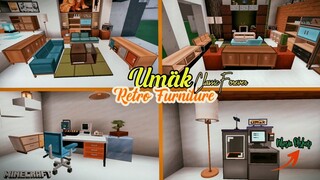 BARU !! Addon Retro Furniture Terkeren di Minecraft 1.17 - Umäk Retro Furniture