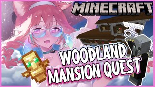 【MINECRAFT】WOODLAND MANSION CONQUERER!! #kfp #キアライブ