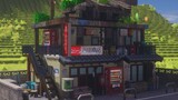 【Minecraft】4k ร้านริมถนนในชนบท