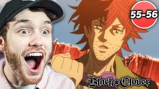 I WANT FANZELL TO BE MY DAD!! | Black Clover Episode 55-56 Reaction