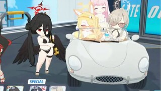 【碧蓝档案】拎起泳装学生小人动作