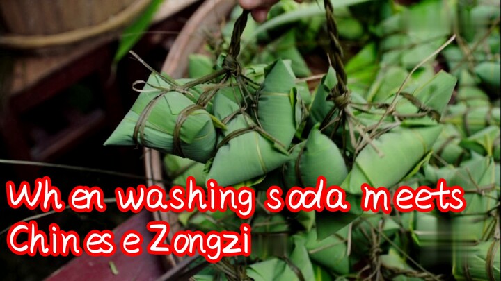 When washing soda meets Chinese Zongzi