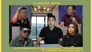 Makin Panas Orang Di Belakang Aguspun ikut berantam