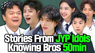 [Knowing Bros] JYP Idols Reveal J.Y. Park's Hidden Side 🔥  From Secret Stories to Debut BTS 💞