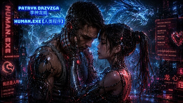 【燃向/炸裂低音】PATRYK DRZYZGA | 李神龙威 - Human.exe (人类程序) [Cyberpunk Dubstep]
