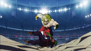 Bertarung sendirian melawan Broly dari Tim Sepak Bola Super