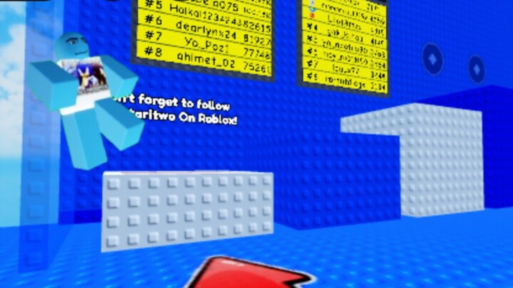 I tried beat an obby in Roblox