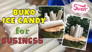 BUKO ICE CANDY FOR BUSINESS | HOW TO MAKE SUPER SOFT BUKO ICE CANDY | Pepperhona’s Kitchen