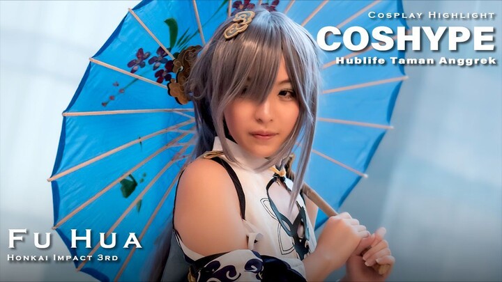 Skin Fu Hua yg satu ini emang Gemes bangett !! Coshype Hublife Taman Anggrek #CosplayAnimePopuler