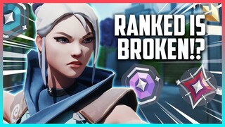 Is RANKED BROKEN!?!? - Why Your RANK DOESN'T MATTER in Valorant