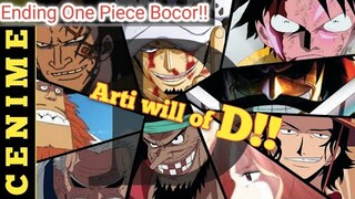 LUFY PERGI KE MASA LALU BERTEMU JOYBOY FRANKY MEMAKAN BUAH IBLIS | ENDING ONE PIECE BOCOR!!