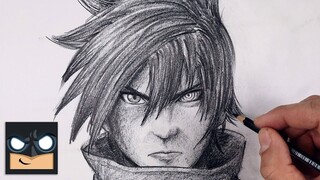 How To Draw Sasuke | Sketch Tutorial