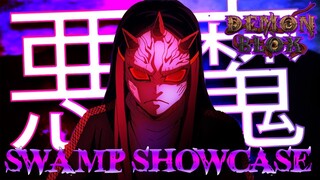 SWAMP DEMON ART SHOWCASE + HOW TO GET & MUZAN LOCATION IN DEMON BLOX (ROBLOX)[FULL GUIDE & SHOWCASE]