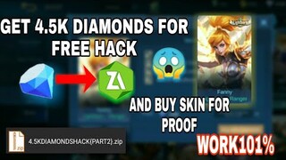 SECRET FREE DIAMOND ON MOBILE LEGEND