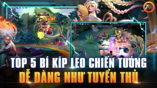 Liên Quân Top 5 Cách Di Chuyển Leo Rank Chiến Tướng Mùa 20 Chỉ 10 Phút Di Chuyển Như Game Thủ TNG