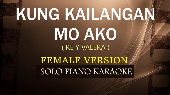 KUNG KAILANGAN MO AKO ( FEMALE VERSION ) ( REY VALERA ) COVER_CY