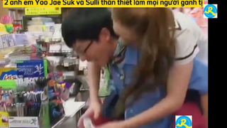 RM Sulli Cực thân với chú Yoo Jeasuk  #RM7012 #Kenhgiaitrihanquoc#Runningman
