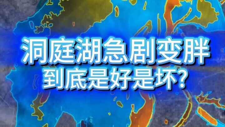 Dongting Lake Is Rapidly Getting Fatter—Is This a Good Thing or a Bad Thing?