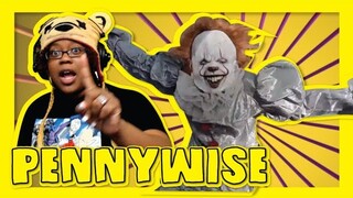 PENNYWISE vs PARKOUR IT CHAPTER TWO by Stunt SWE | Horror Reaction | AyChristene Reacts