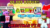 I Spent Over 50,000 Robux For The Huge Titanic | Pet Simulator X Christmas Update Pt.2