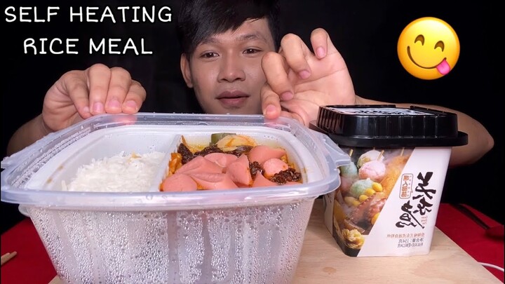 MUKBANG SELF HEATING RICE MEAL | MukBang Eating Show