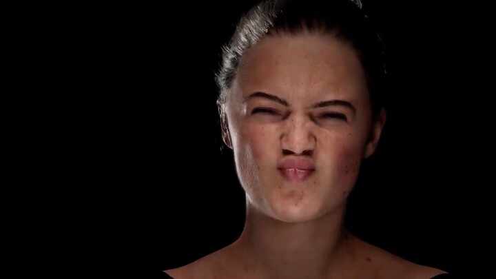One-click facial binding! This is not a real person!