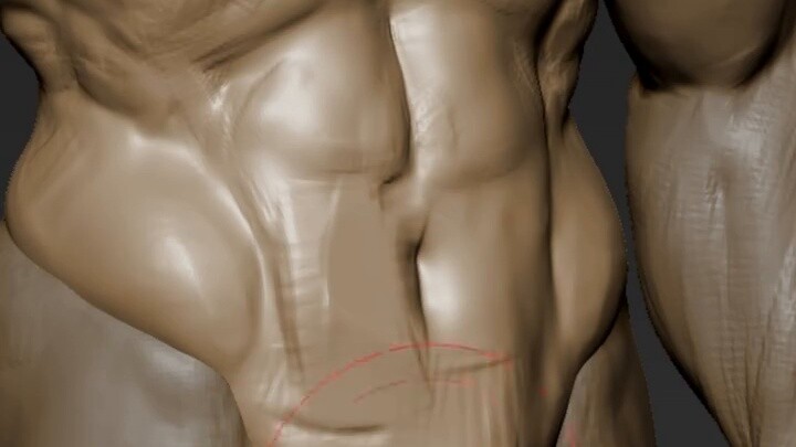 When it comes to sculpting muscles, details determine success or failure! Did you notice this detail