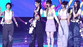 Penampilan langsung encore untuk lagu baru Newjeans, Ditto, yang meraih posisi pertama pertamanya