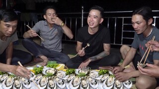 GÁI BẢN LẦN ĐẦU ĂN GỎI HÀU CHẤM MÙ TẠT VÀ CÁI KẾT