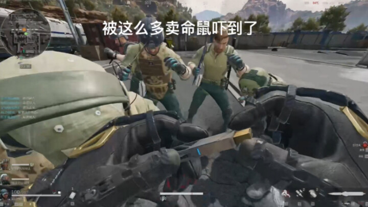 Chaoxing Works His Butt Off Standing