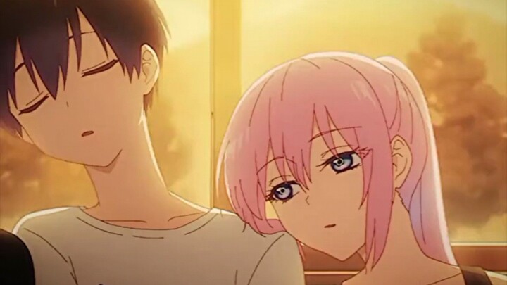 anime cute romantic scene