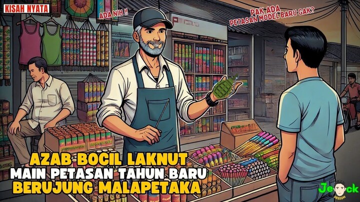 AZAB BOCIL LAKNUT YANG HOBI MAIN P3TASAN BERLEBIHAN SAAT MALAM TAHUN BARU