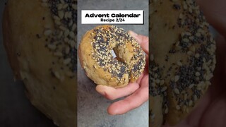 🥯Healthy Yogurt Bagels🥯 #healthy #recipe #bagel #baking #easyrecipes #adventcalendar #delicious