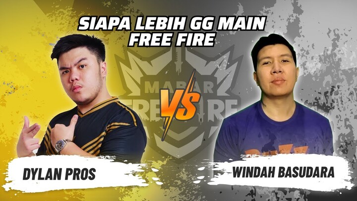 Dylan Pros vs Windah Basudara: Skill Siapa Lebih GG Main FF? | Mabar Free Fire Match 153 #short