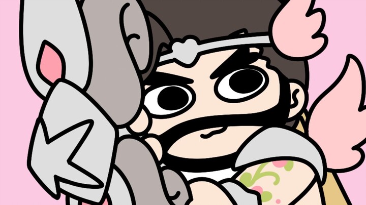 What is this? Hanzo, give me a kiss.