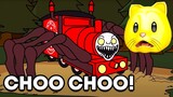 Thinknoodles Reacts to CHOO-CHOO CHARLES ORIGIN STORY (Cartoon Animation)