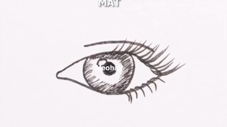 Vẽ đôi mắt đẹp