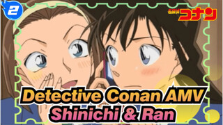 [Detective Conan AMV] Apa reaksi teman setelah pengakuannya? / Shinichi & Ran_2