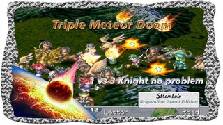 3 Meteor Doom is Insane - Brigandine Grand Edition #ps1