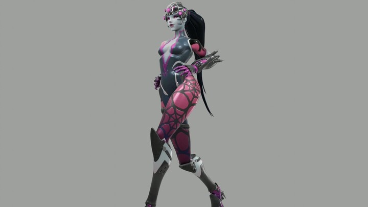 【Blender】เธอชื่อ Widowmaker...อืม...บิดเก่งมาก! (ฝึกแอนิเมชั่น การเดินแบบผู้หญิง บุคลิกเข้มแข็ง)