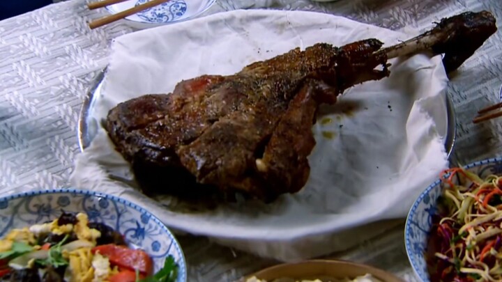 One roasted lamb leg can actually provide a warrior with three months' worth of meals.