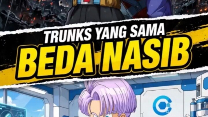TRUNKS YANG SAMA TAPI BEDA NASIB