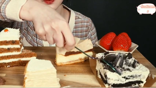 Bánh crep, bánh kem cà rốt... phần 2 #anngonmoingay