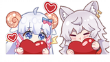 [Mee Li] Mee Mee likes the tsundere type, and Zi Zi likes the older sister, this wave is a two-way f