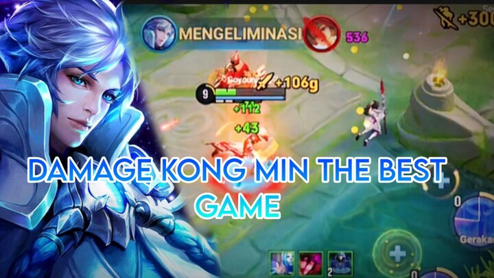 DAMAGE KONG MIN THE BEST GAME