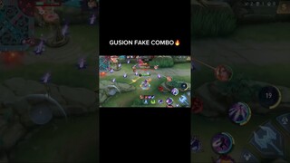 gusion fake combo 😂🔥