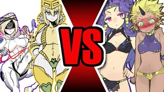 【MUGEN】DIO&普奇VS卡兹&瓦姆乌(4K)(60帧）
