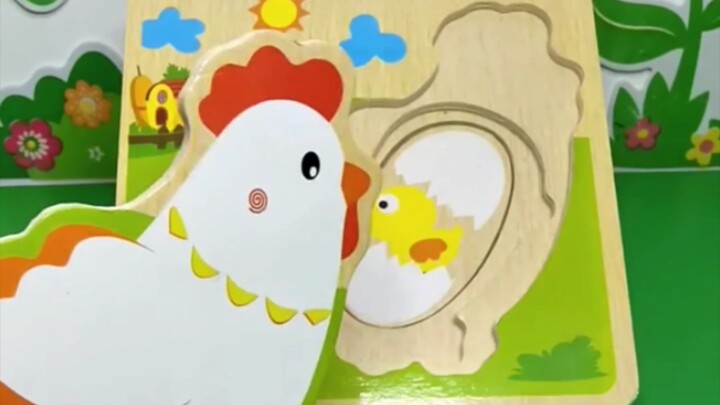 Funny animation short film_Come and help the mother chicken defeat the big crocodile