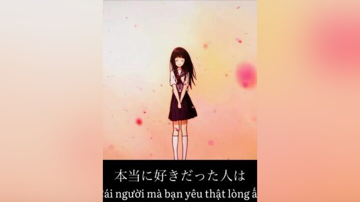 Người tôi yêu sẽ không bao giờ quên anime sad animesad fyp xuhuong HoiHanChua