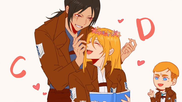 [Attack on Titan /Multiple CP Handwritten]